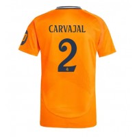 Dres Real Madrid Daniel Carvajal #2 Preč 2024-25 Krátky Rukáv